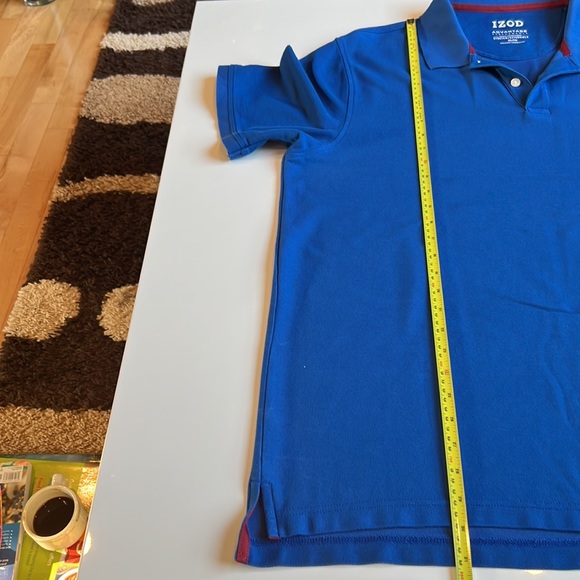Bundle 2 Short Sleeve Polo IZOD Men’s Advantage Performance natural stretch - Picture 3 of 11